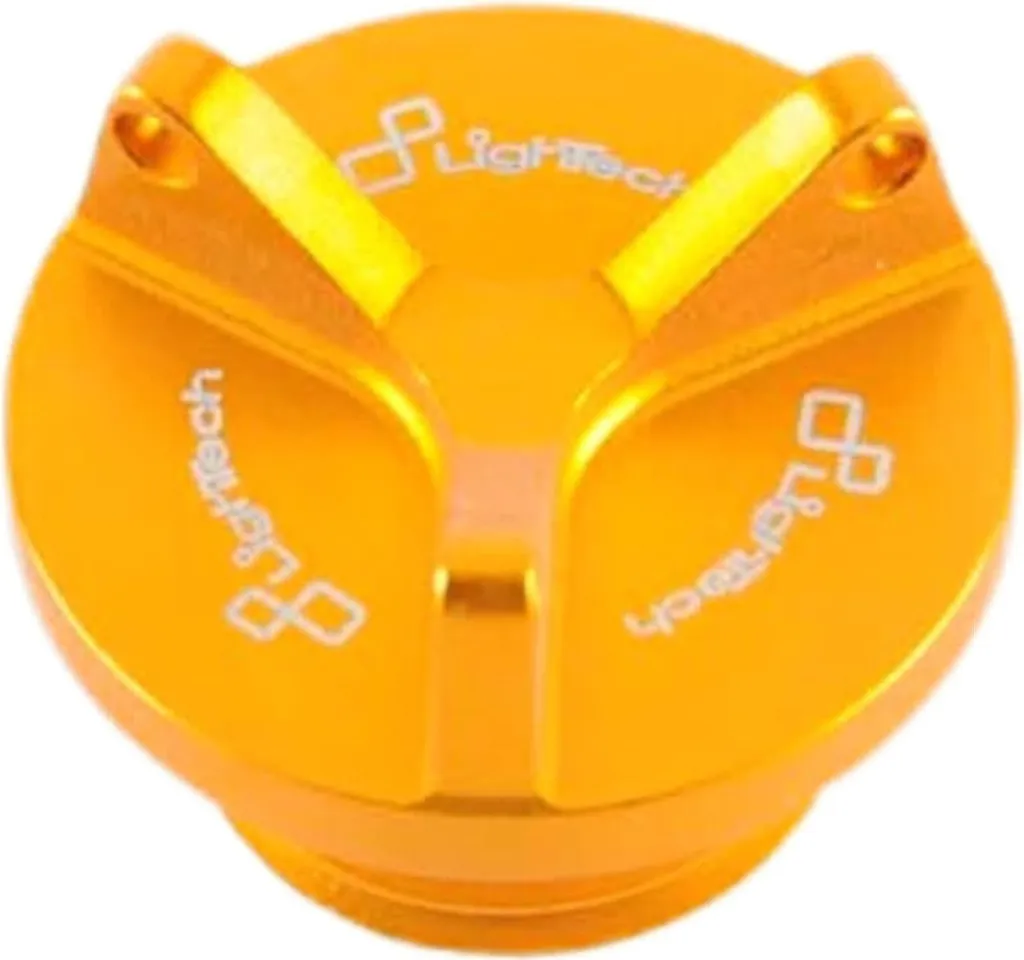 Bouchon d'huile Lightech M24x3 anodisé noir pour KTM Duke 890R