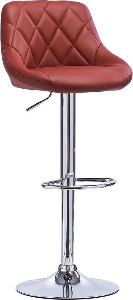 Designer Barhocker – Ergonomisch – Dunkelrot – Höhenverstellbar – 1 Stück Stück – Küche & Bar