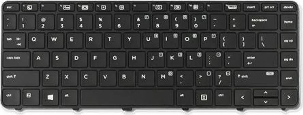 Clavier HP Premium IT filaire noir rétroéclairé pour PC professionnel