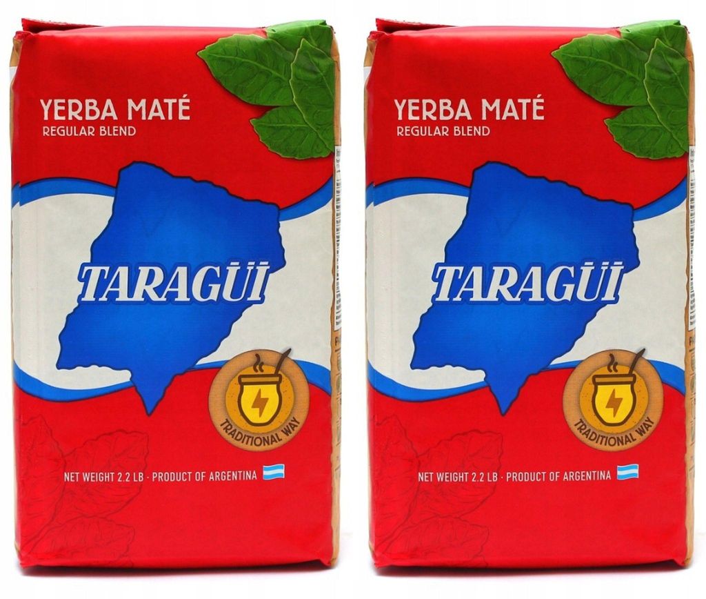 Yerba Mate Taragui, prodotta con il tradizionale "palo", Immagine del prodotto 