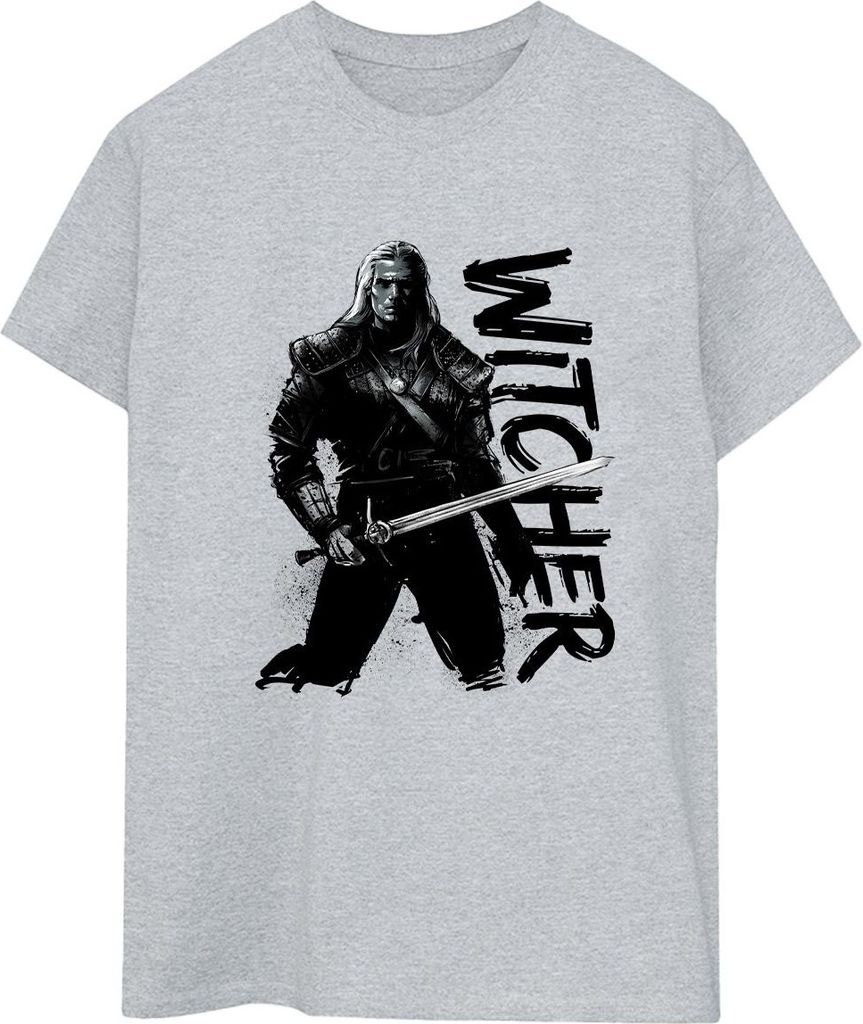 Netflix - "The Witcher" T-Shirt für Damen BI46858 (S) Produktbild 