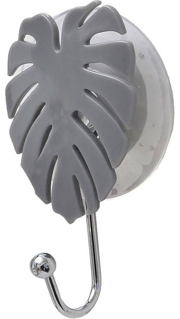 Blatthaken ps auf saugnapf - grau - Tendance