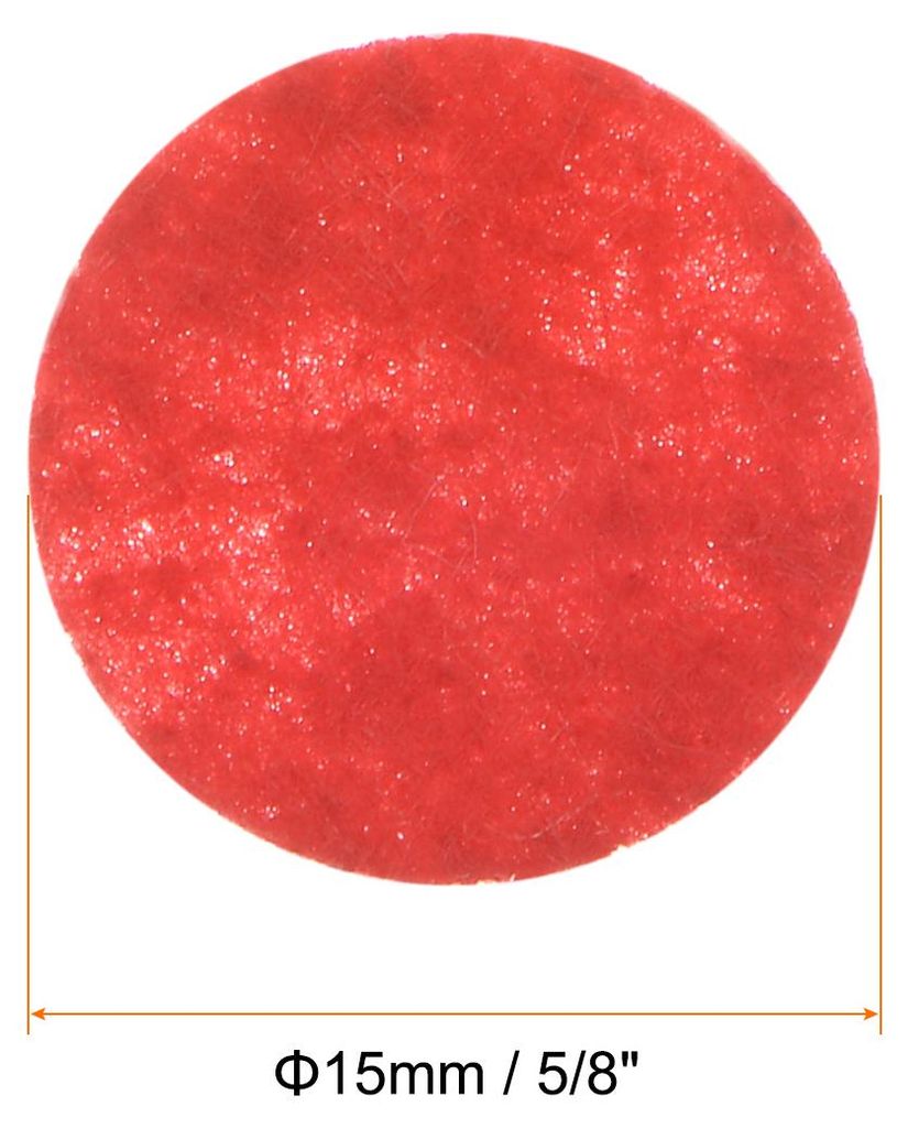 600 Stš¹ck 15mm Runde Bastelfilz, vorgeschnittene Filzplatten, nicht gewebte Filzkreise Filzstoff fš¹r N?hen, DIY Projekt, Bastelarbeiten, Hand...