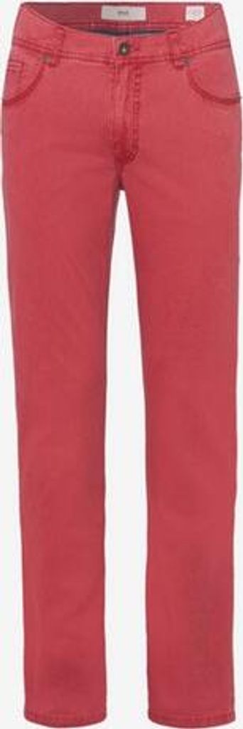 23786 Brax, Cooper Fancy, Herren Jeans Hose, Gabardine Stretch, red, W 38 L 34