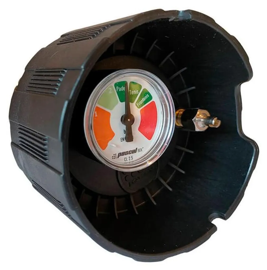 Bullpadel Pascal Box 4B Pressuriseur de Balles de Padel et Tennis Noir