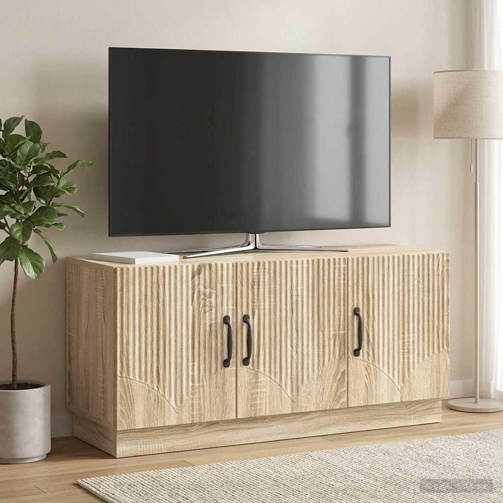 Maison Exclusive - TV-Schränk Sonoma-Eiche 99 x 34,5 x 47 cm Holzwerkstoff