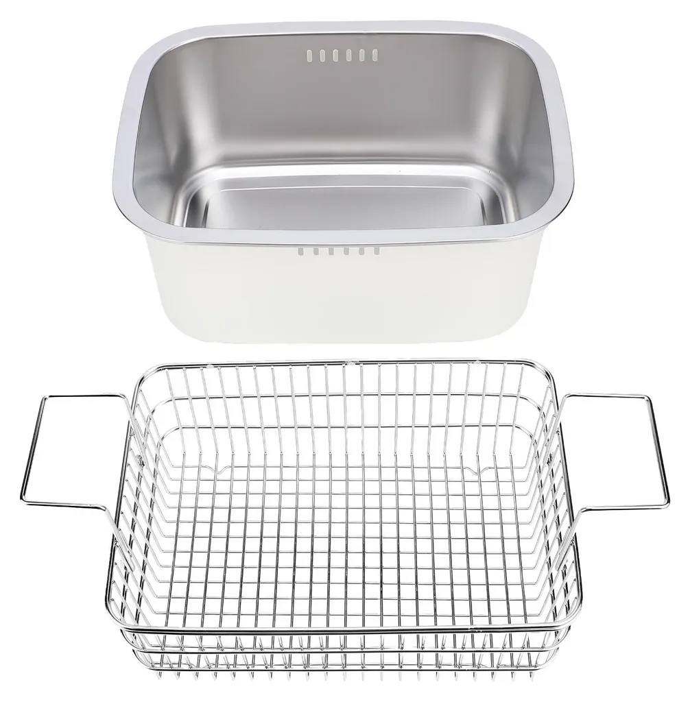 Bac à vaisselle polyvalent pour évier de cuisine en inox 304 crème