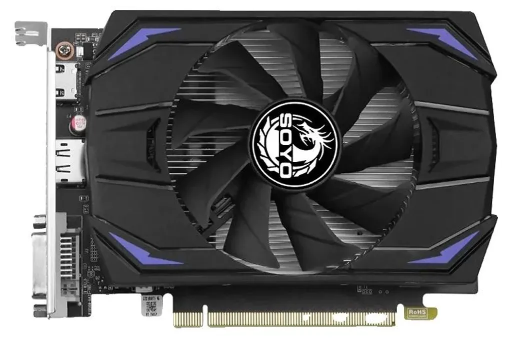 Carte Graphique GDDR5 avec Refroidissement Actif Double Ventilateur