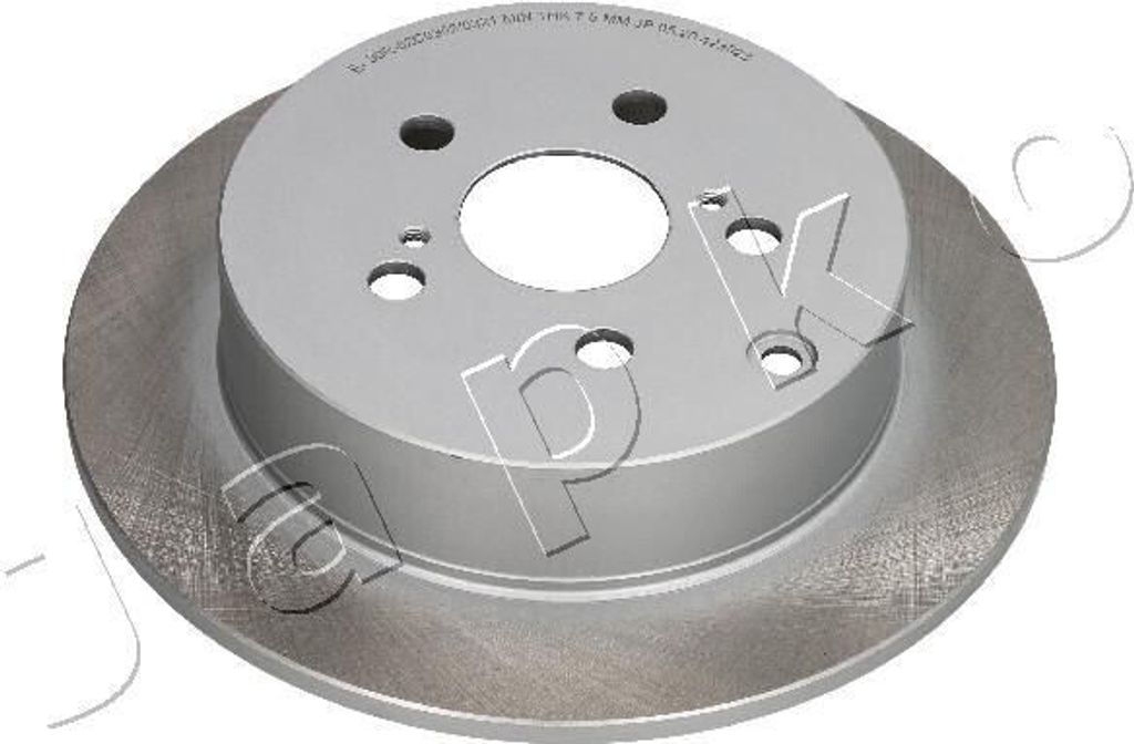 2x JAPKO Bremsscheibe 61210C hinten für TOYOTA PRIUS Liftback (NHW20_) 56mm