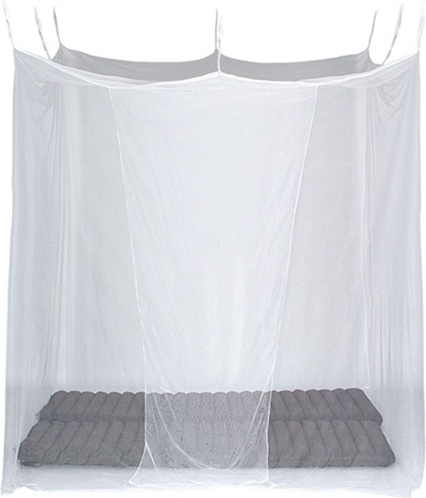 Abbey Moskitonetz Box Für 2 Personen Weiß 200 x 200 cm Weiß Produktbild 
