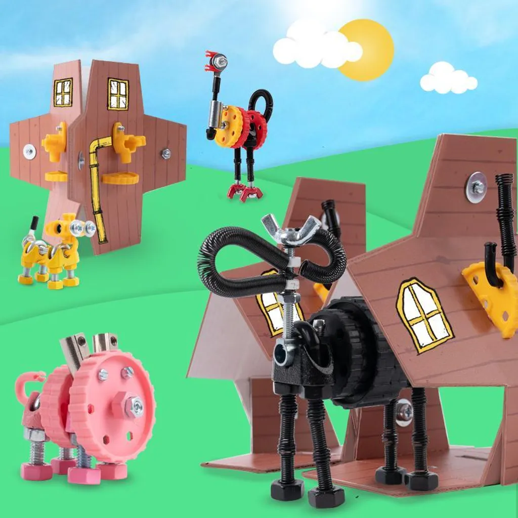 Le kit OffBits FarmBit : Jeu de construction S.T.E.A.M. créatif en métal