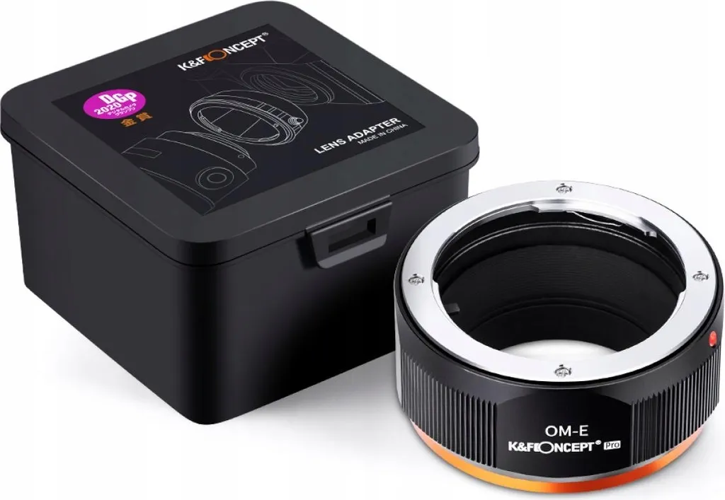 Bague d'adaptation pour objectif Olympus OM vers Sony E NEX KF06.457 PRO