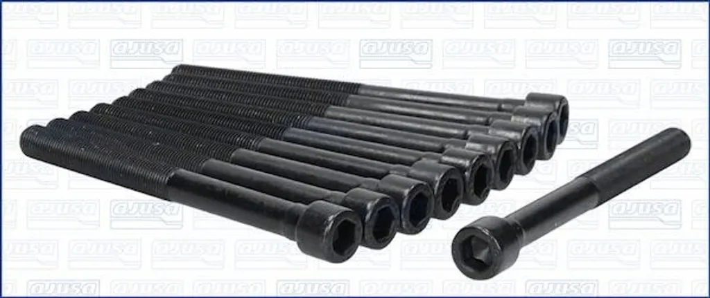 AJUSA 81006200 Jeu de vis de culasse M12 pour LADA SAMARA 2108 2109
