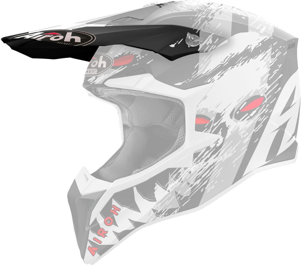 Airoh WRAAP/WRAAAP Demon Matte Helmet Visor Übersetzung