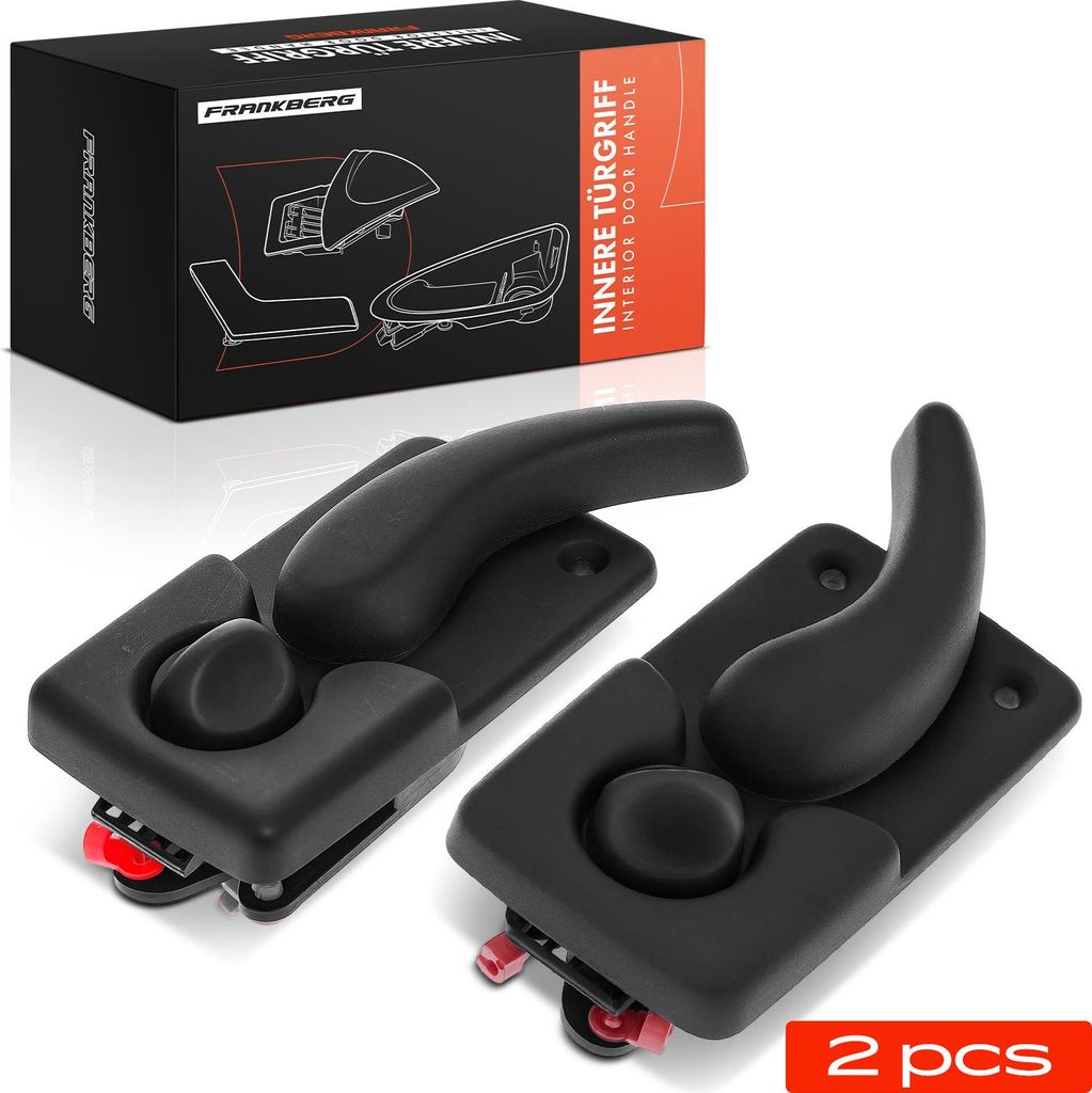 Frankberg 2x Türgriff Innen Hinten Links Rechts für Ope Movano Kasten Renault Master II Nissan