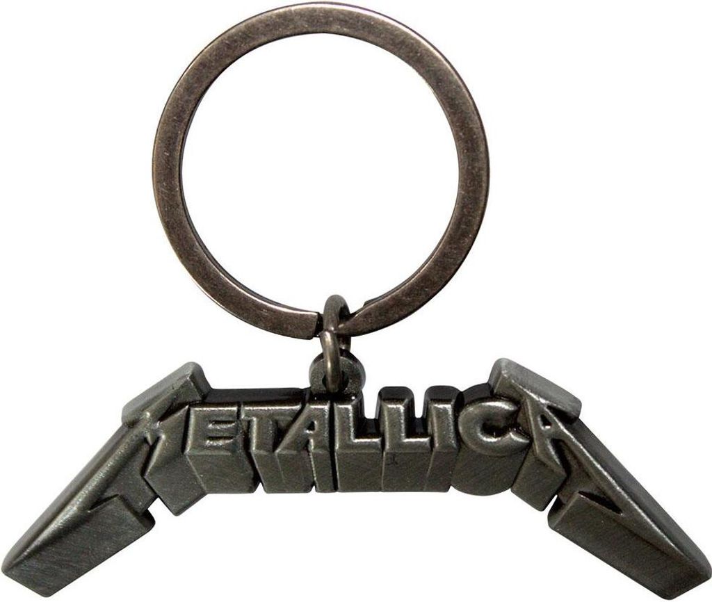 Metallica - Porte-clés logo 3D RO12190 (taille unique) Image du produit 
