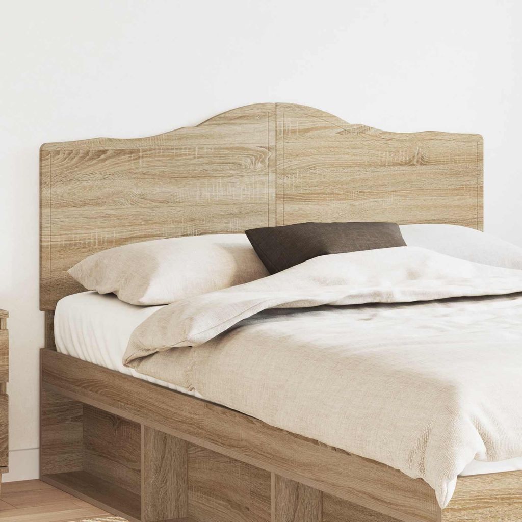 "Schlussverkauf" Bettkopfteil 1 pc - Einfache Montage - Sonoma-Eiche 140 cm Holzwerkstoff C11433