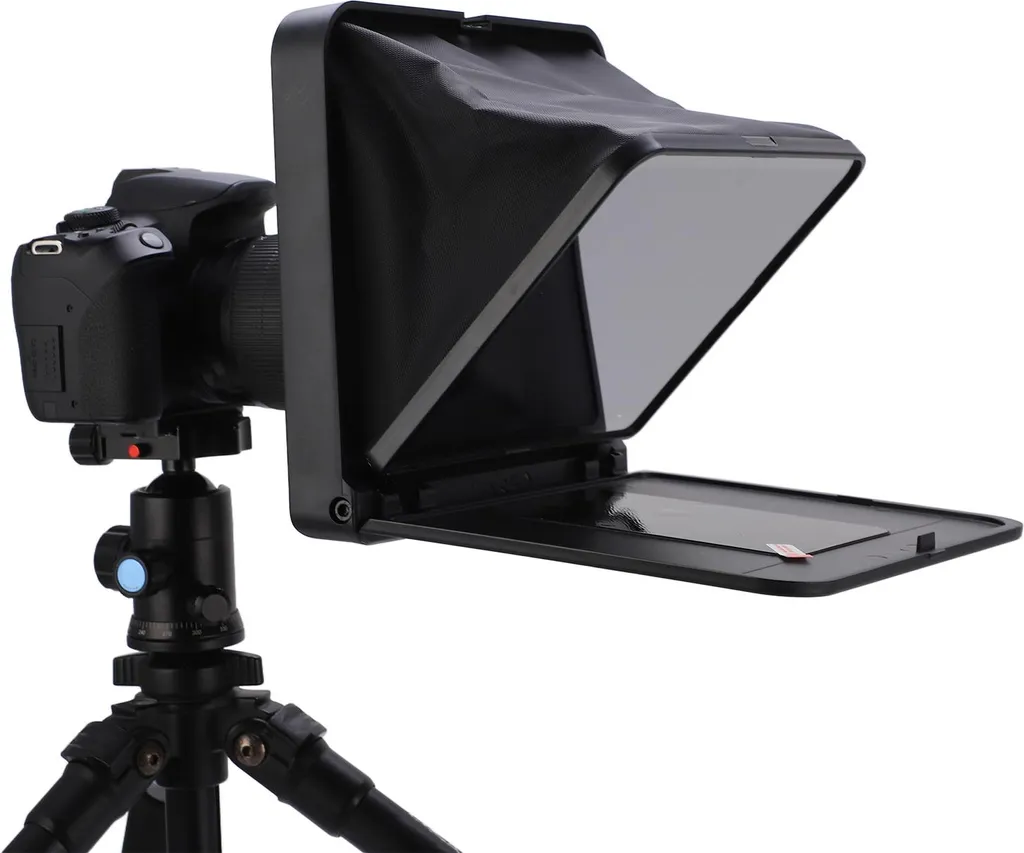 TC7 Teleprompter Pieghevole per YouTube e Vlog - Setup Professionale