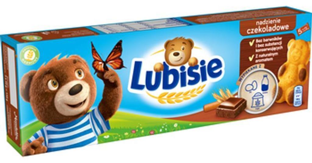 Lubisie Ciastka z nadzieniem czekoladowym 150 g Zdjęcie produktu 