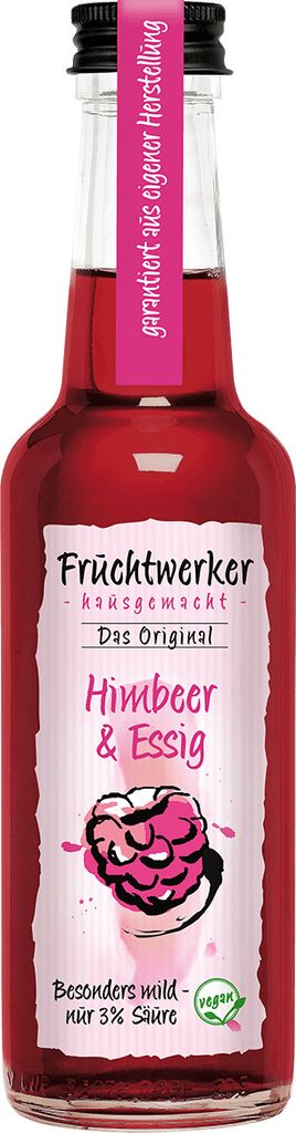 Fruchtwerker Himbeer & Essig 250ml