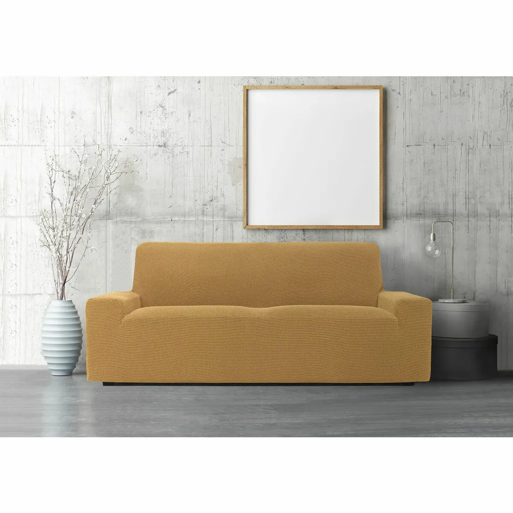 Copridivano 3 Posti Giallo SOFASKINS Super Stretch - Offerta Online - 2