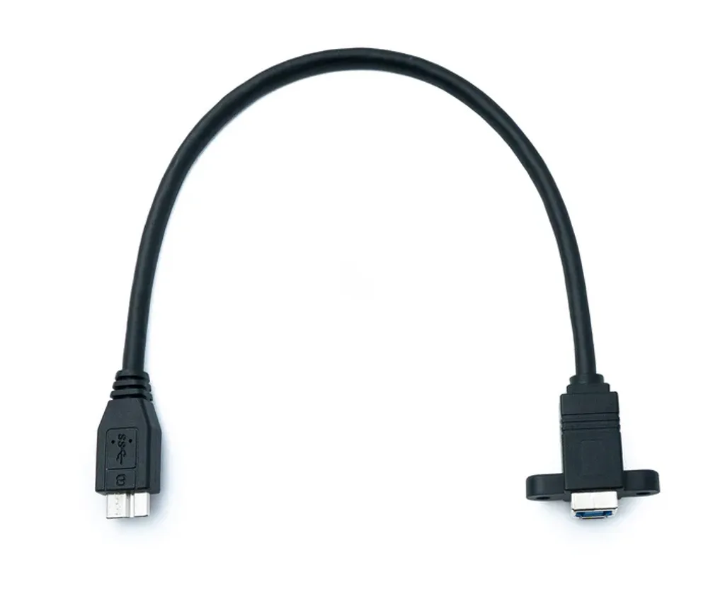 Cavo USB 3.0 Micro B a Tipo B Montaggio a Pannello 30cm SYSTEM-S