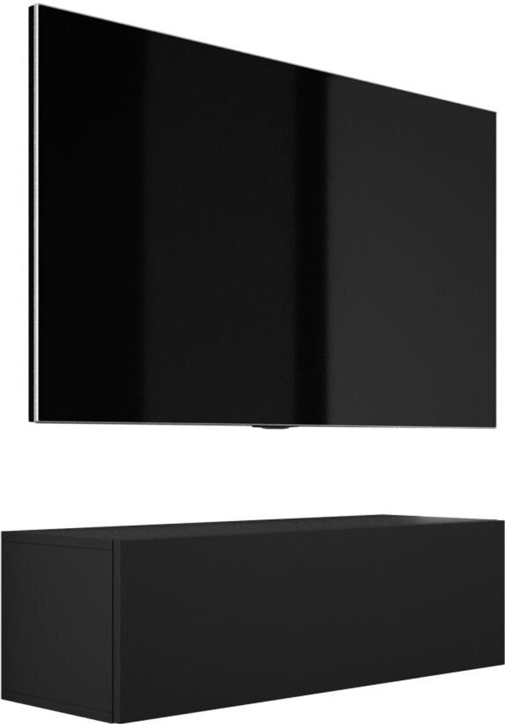 Mobile sospeso per TV, larghezza: 100 cm, altezza: 34 cm, Immagine del prodotto 