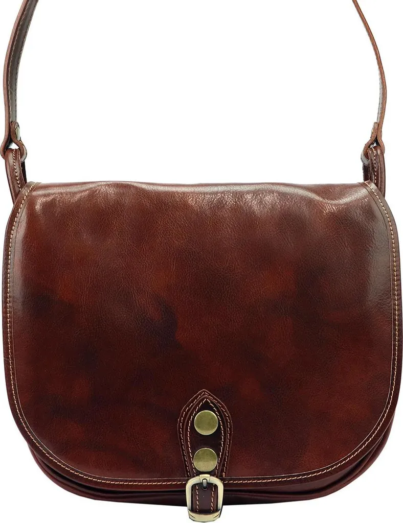 Sac à bandoulière en cuir Florence pour le travail et sorties chic