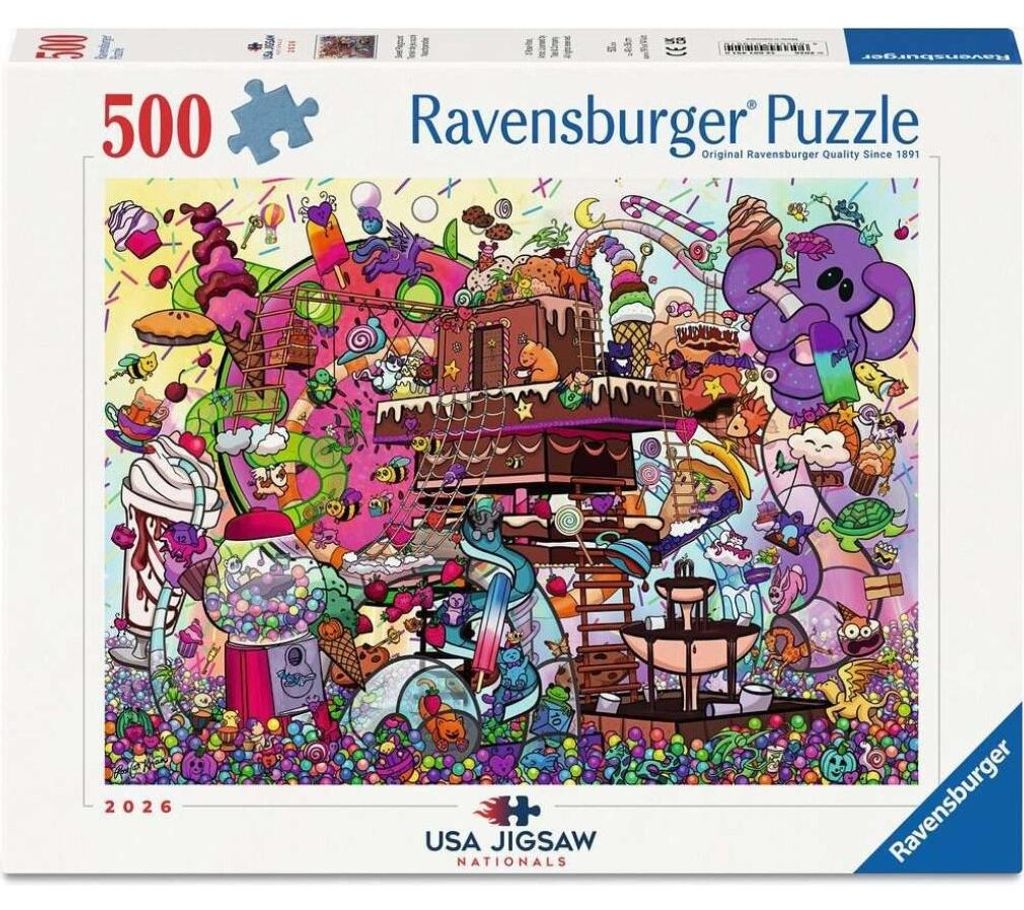 RAVENSBURGER Puzzle USA Jigsaw Nationals: Sweet Playground Produktbild 