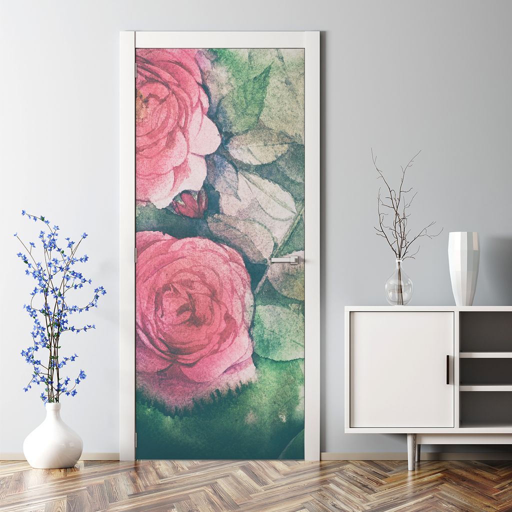 Dekorative Tür dekoration selbstklebend Türaufkleber Türtapete Afrikanische Safari 70 x 200 cm