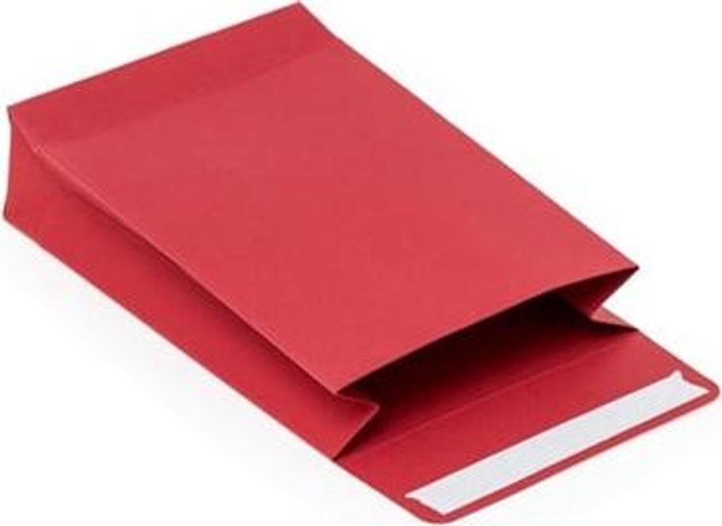 Kartonumschlag Wysylkowa 80 x 120 x 30 mm Rot 220 g 10 Stück