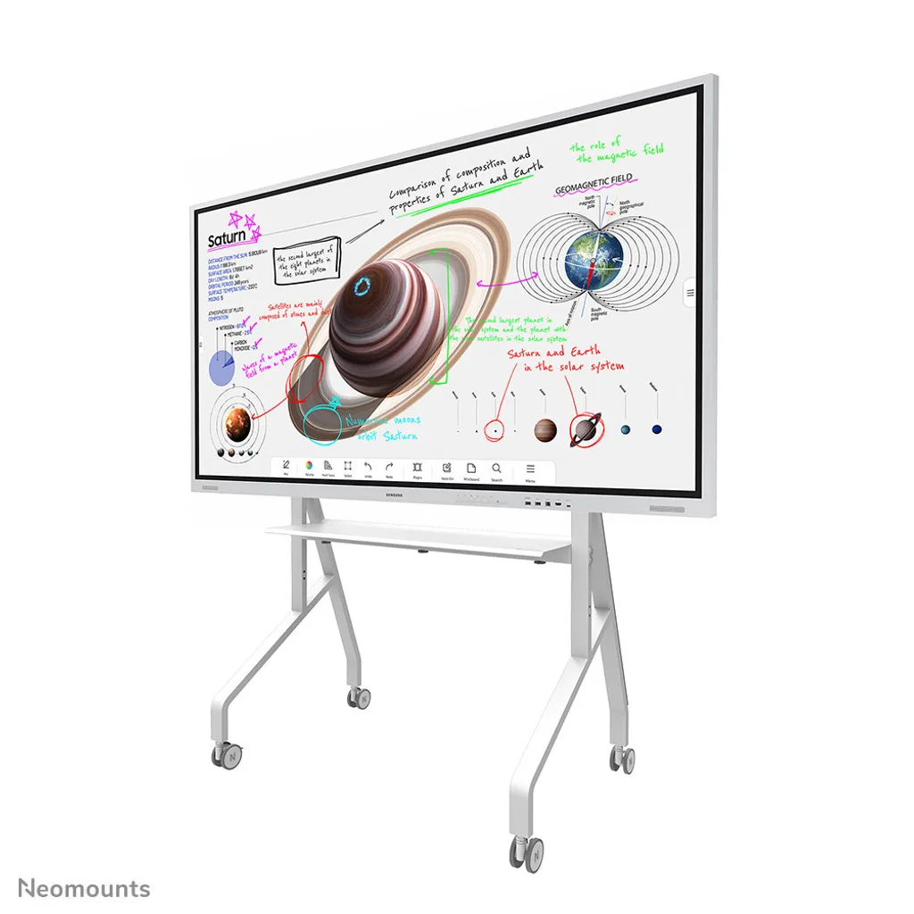 Solution support TV lourd 55-86 pouces Neomounts BOS blanc max 76kg - 4