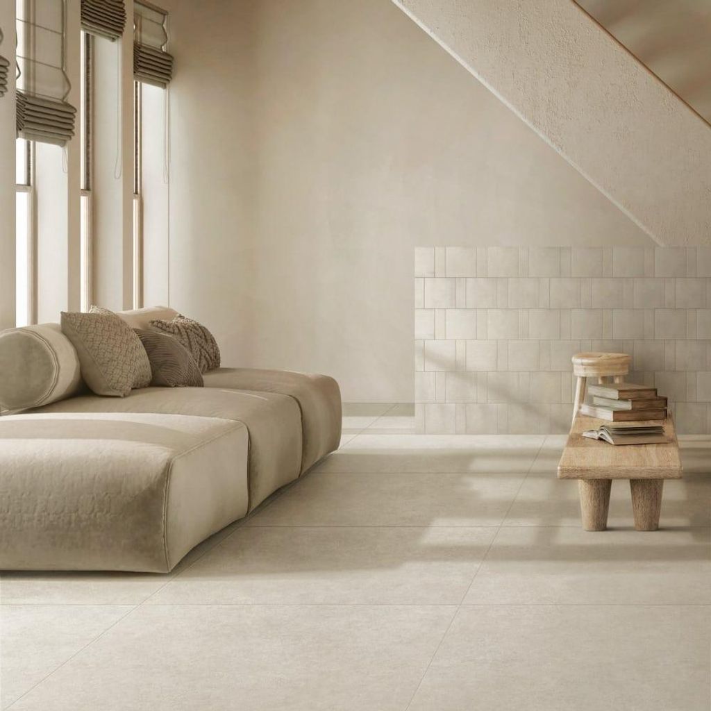 Fliesen Steinoptik Weiss 30x60 cm CASA39 Marazzi Room