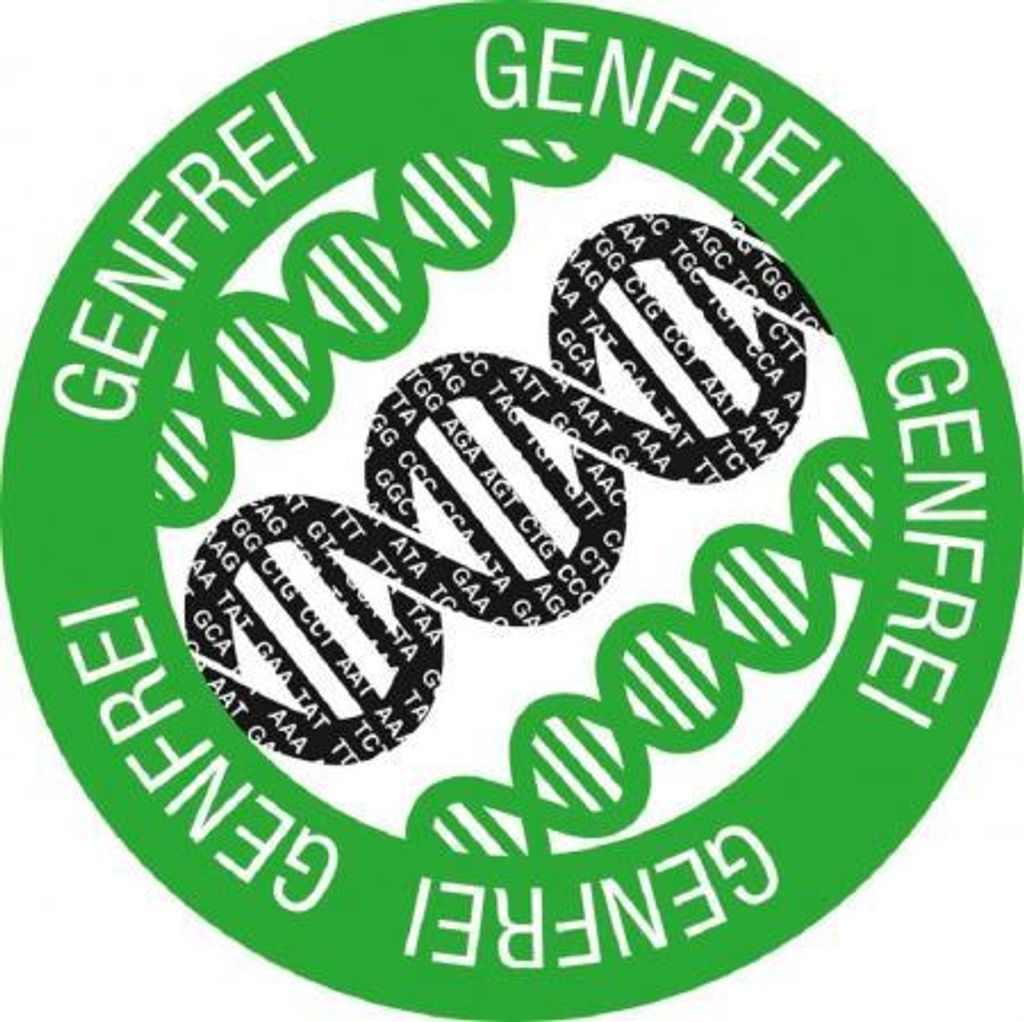 PVC Aufkleber - Genfrei - 303128-5 - Gr. ca. 8 cm