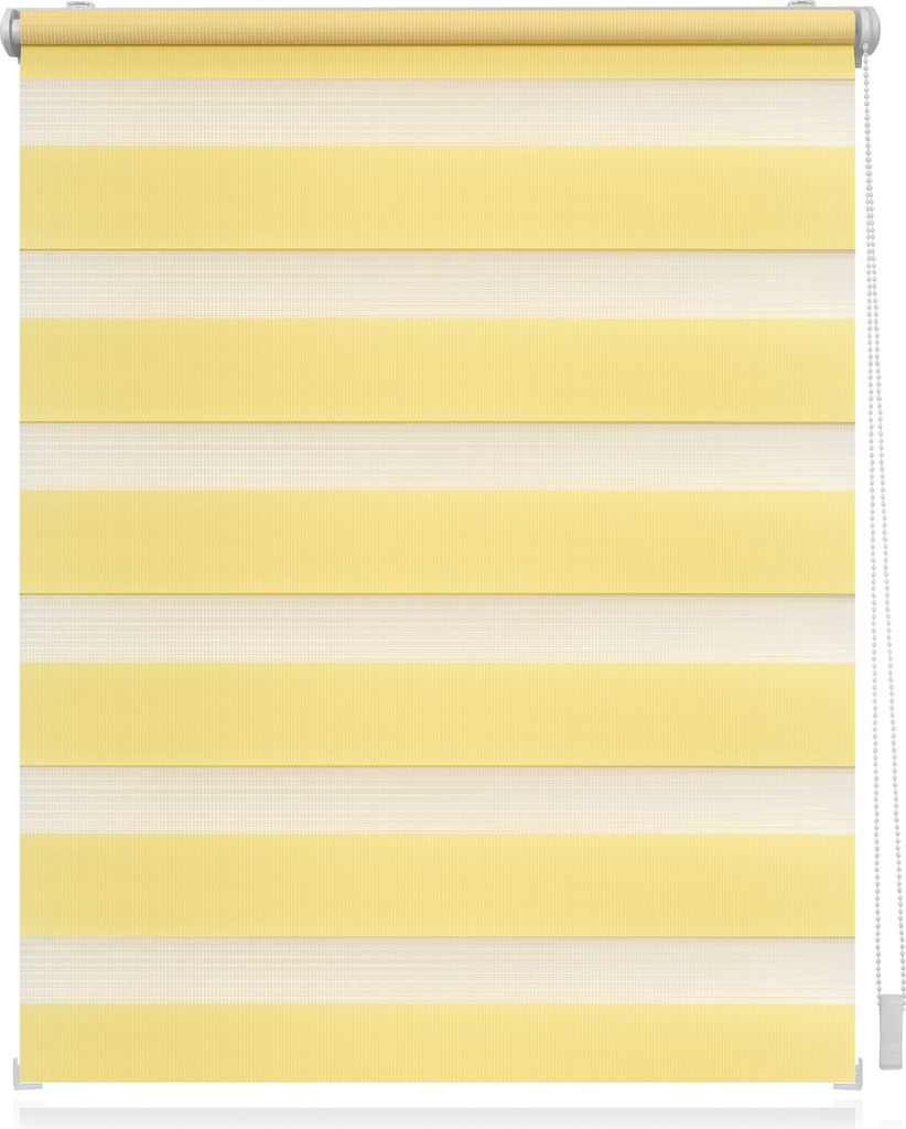 Duo-Rollo Klemmfix, ohne Bohren Gelb 60 cm x 15 Produktbild 