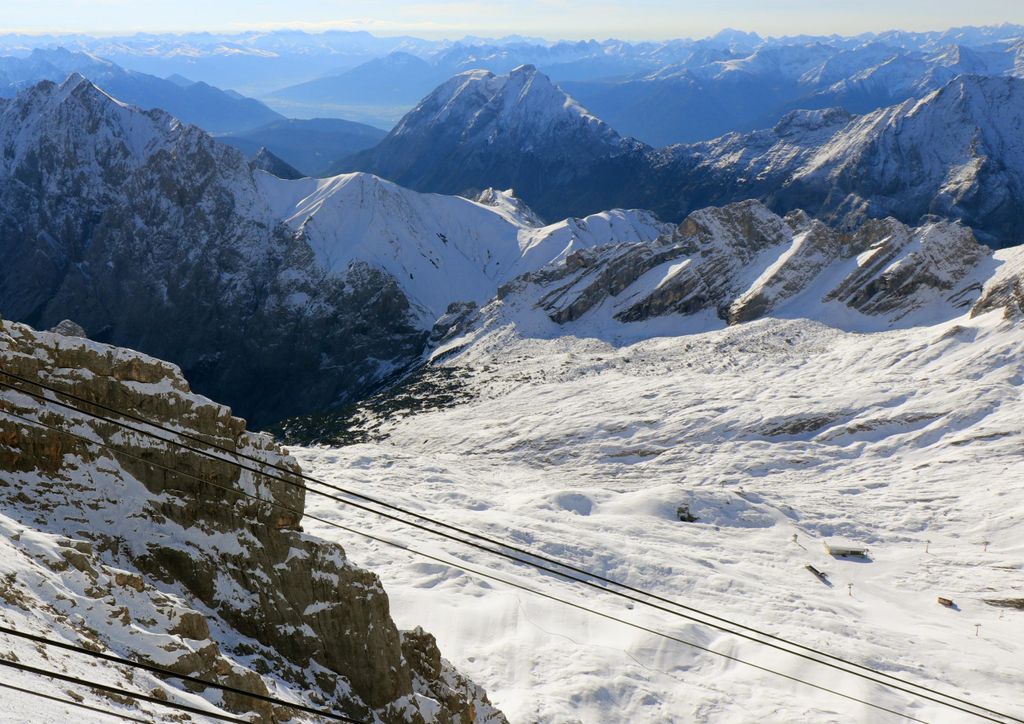 hansepuzzle 103852 - Zugspitze Puzzle, 260 Teile, Natur, 41,0 x 28,0cm mit hochwertiger Aufbewahrung, Kartonbox und wiederverschließbarem Beutel