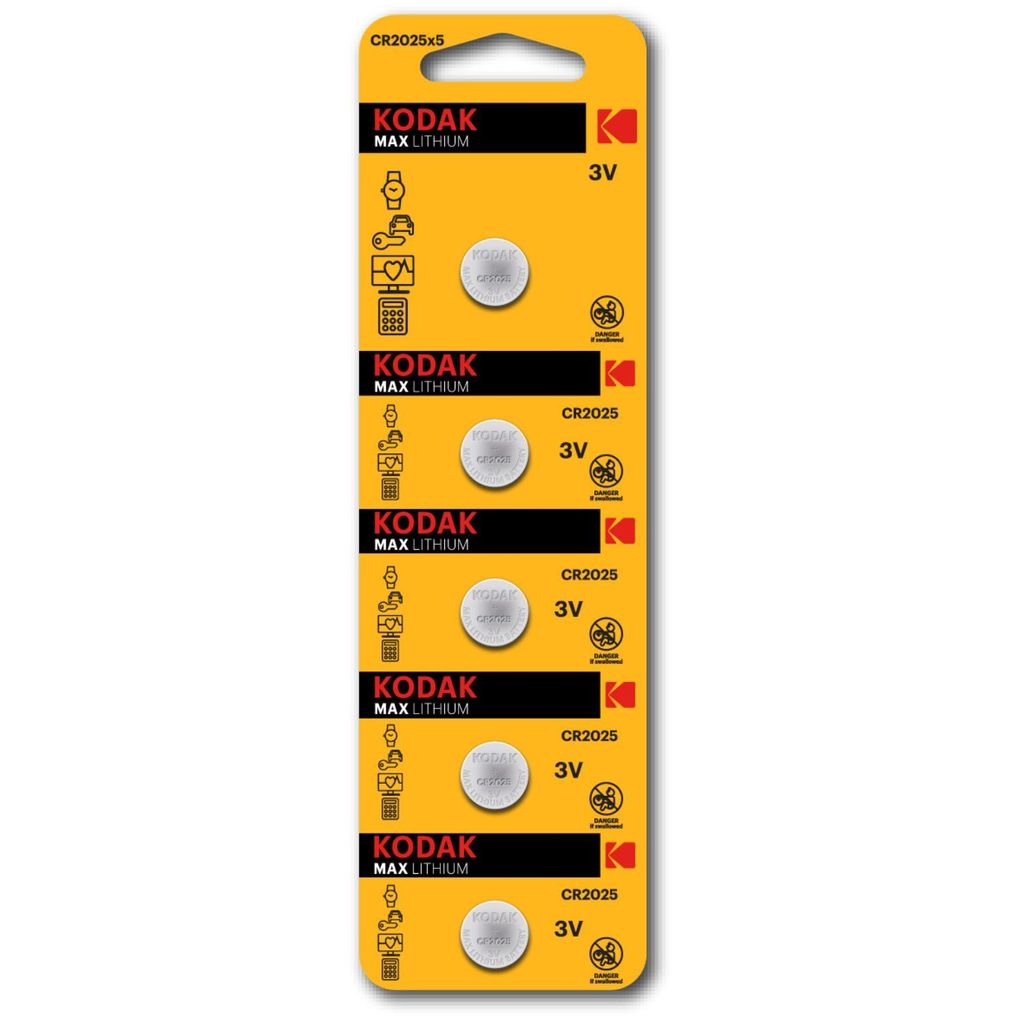 Kodak CR2025, Einwegbatterie, CR2025, Lithium-Manganese Produktbild 