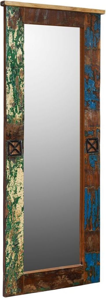MASSIVMOEBEL24 | Miroir vertical 145x59cm - Bois recyclé Image du produit 