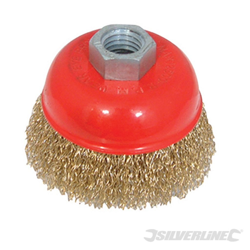 Silverline 208542 Brosse à douille laiton acier Image du produit 