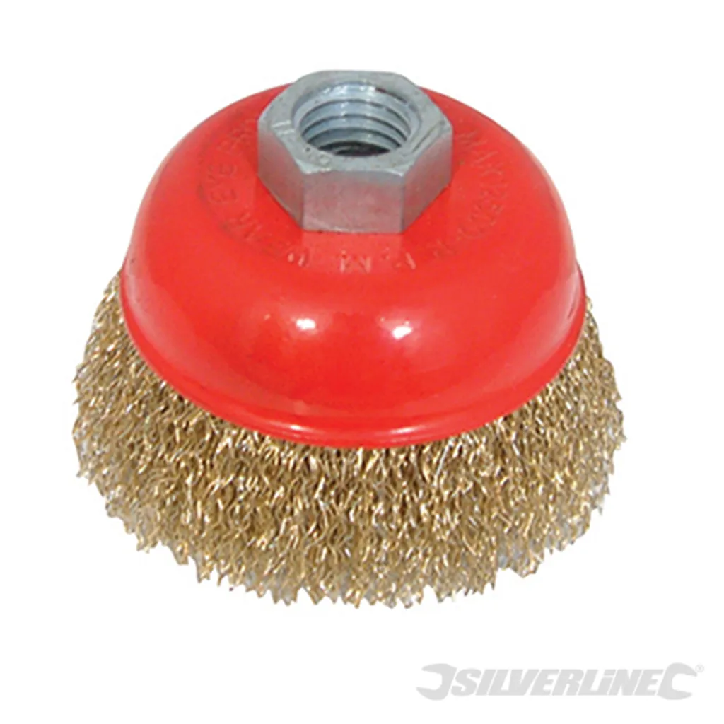 Brosse Silverline 208542 bi-matière laiton acier à haute résistance