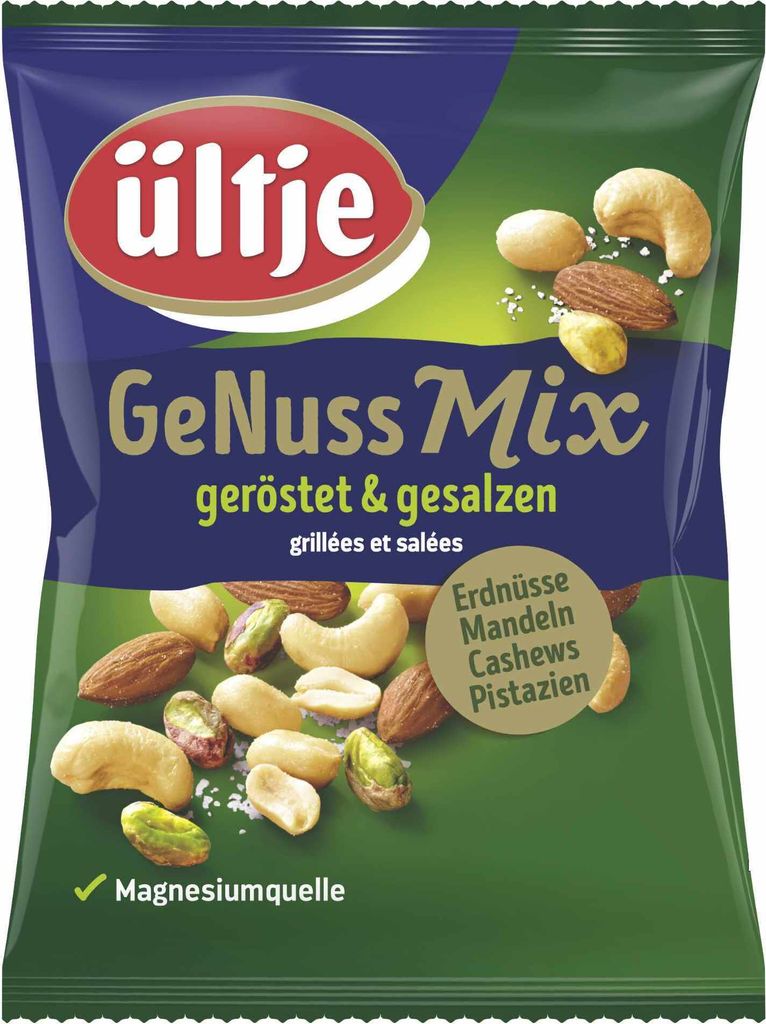 ültje GeNuss Mix tostato e salato di 4 tipi diversi di noci Immagine del prodotto 