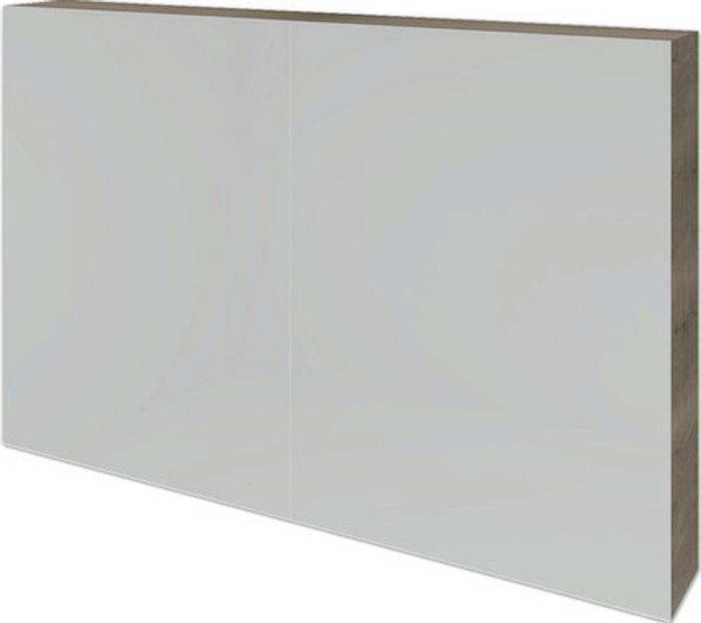 Spiegelschrank Sanox 100 x 13 x 65 cm charleston 2-türig