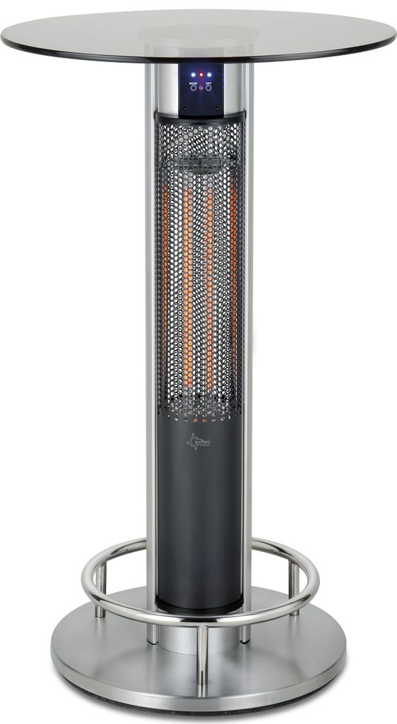 Suntec Heat Patio 1600 glasstable 110 cm Produktbild 