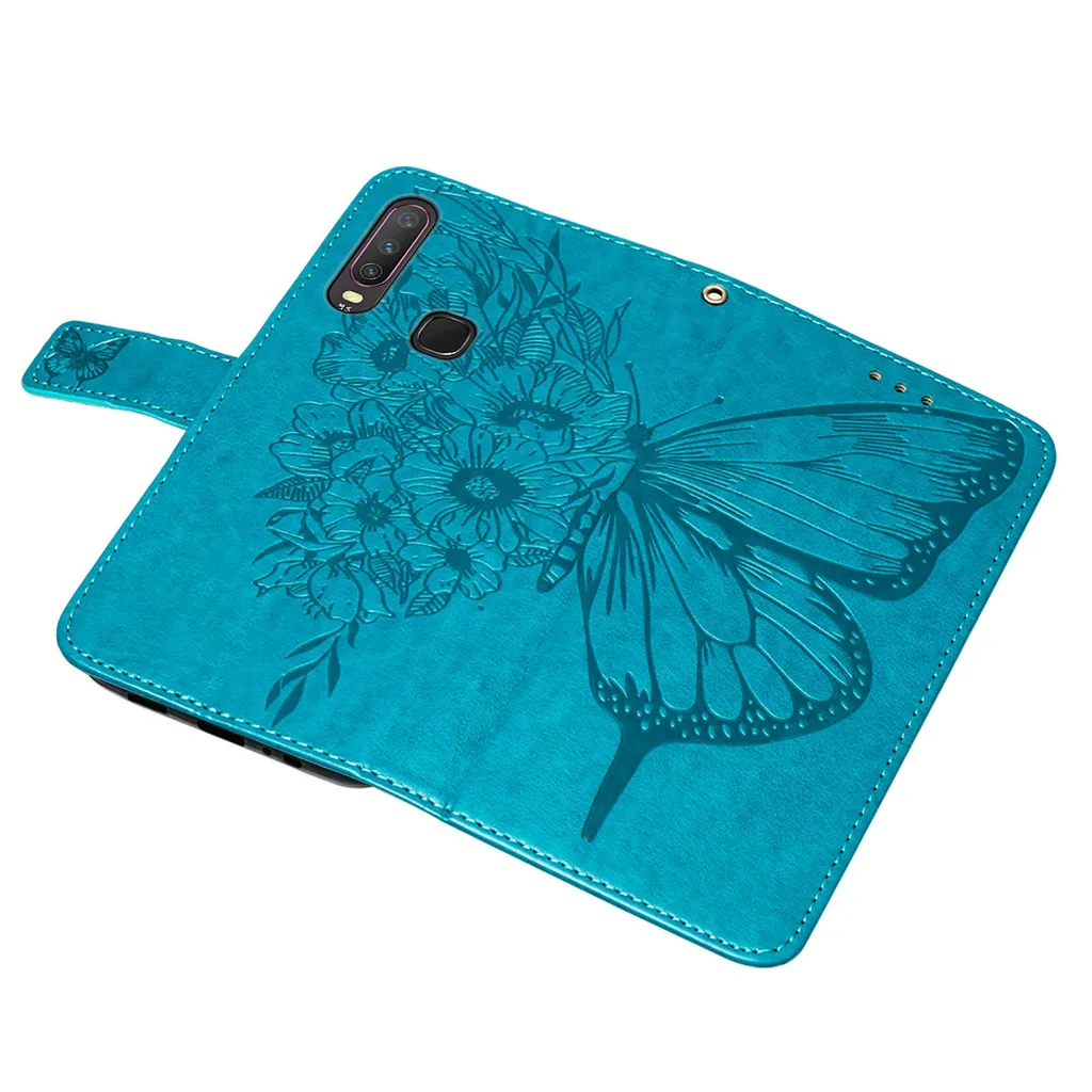 Custodia Luxury Honor Magic7 Pro Portafoglio Pelle Blu Chiaro