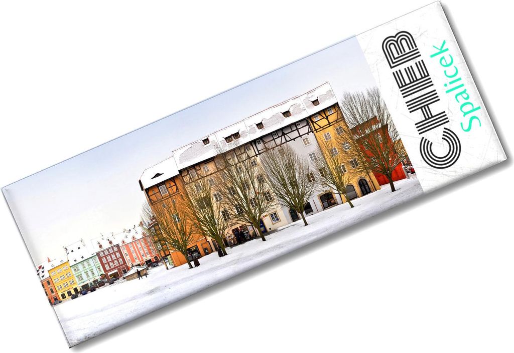 streetline Cheb Spalicek Panorama Souvenir Magnet