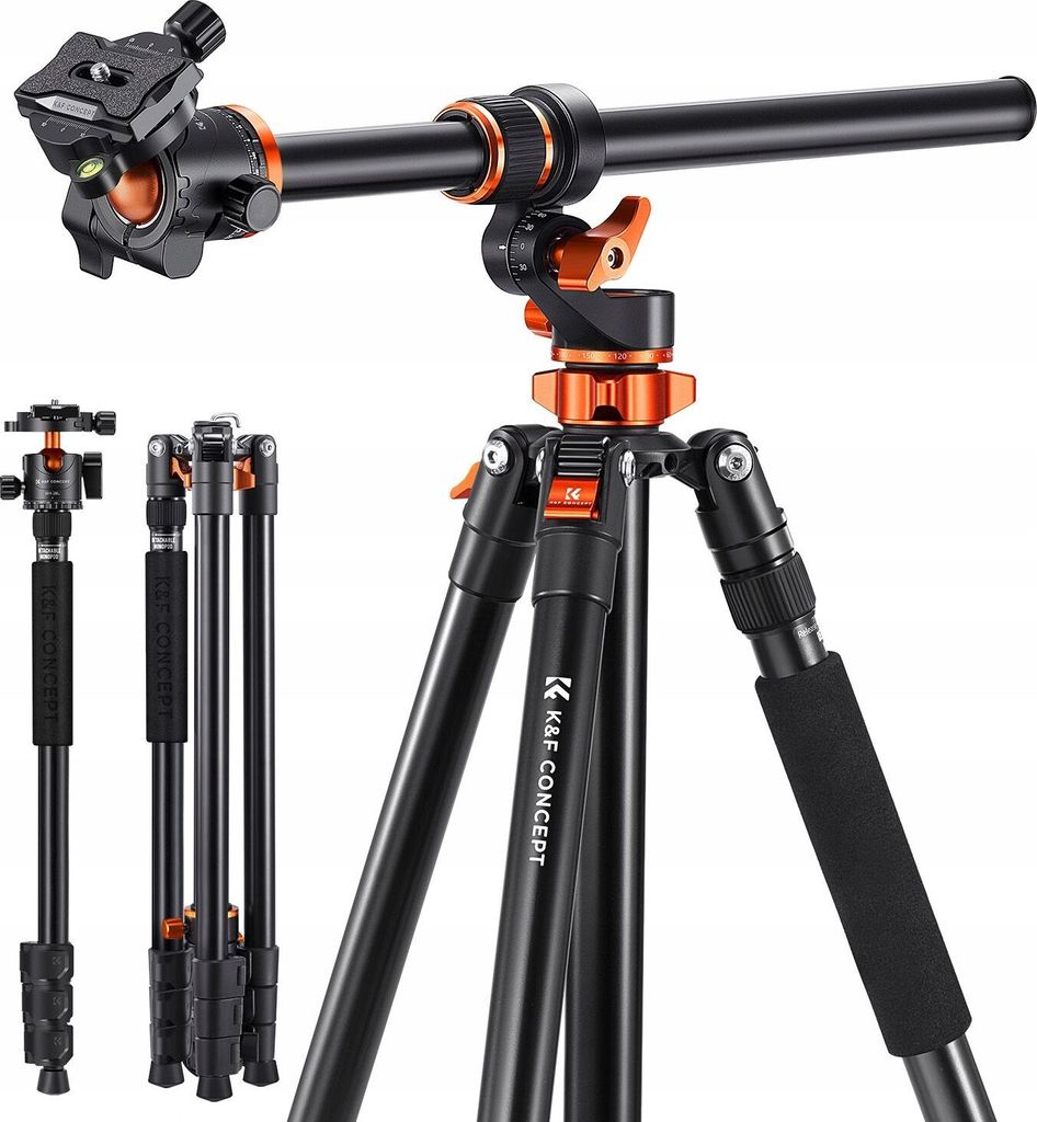 K&F Concept K&F 90 inch /2.3m Camera Tripod magnesium aluminum alloy