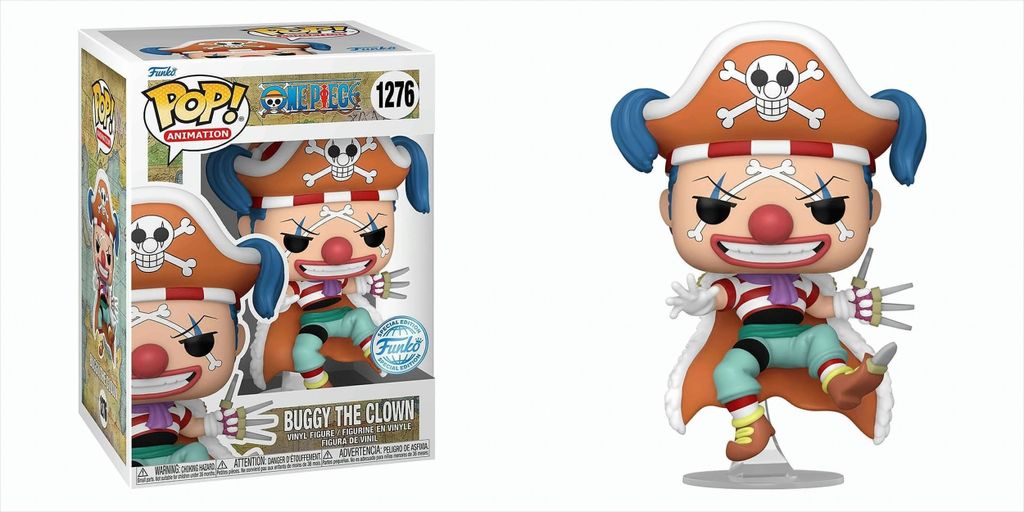 One Piece POP! Animation Vinyl Figuren Buggy the Clown 9 cm