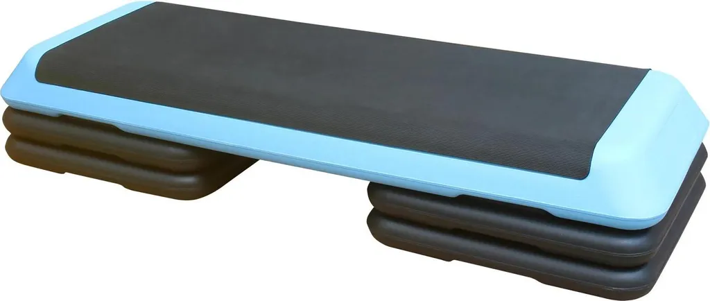 Step Entraînement à Domicile 110 cm - Idéal Cardio et Fitness - Bleu