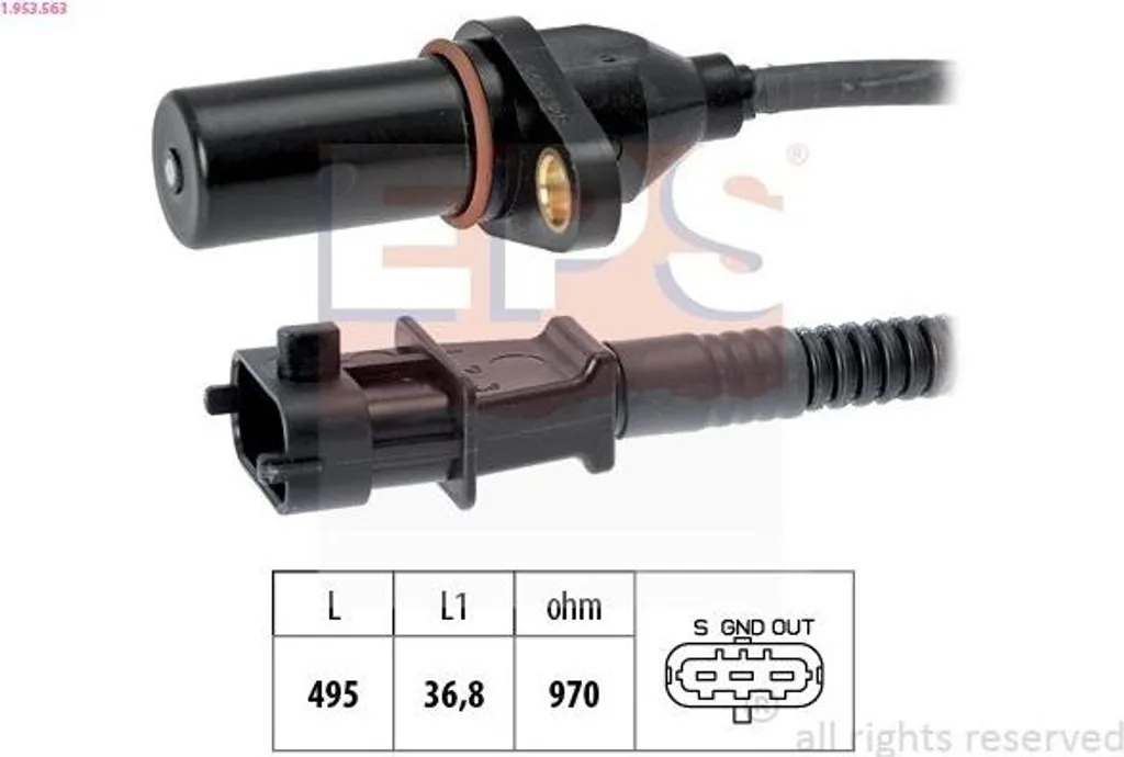 Solution Panne Démarrage : Capteur Vilebrequin Kia Ceed 2.0 CRDi 07-