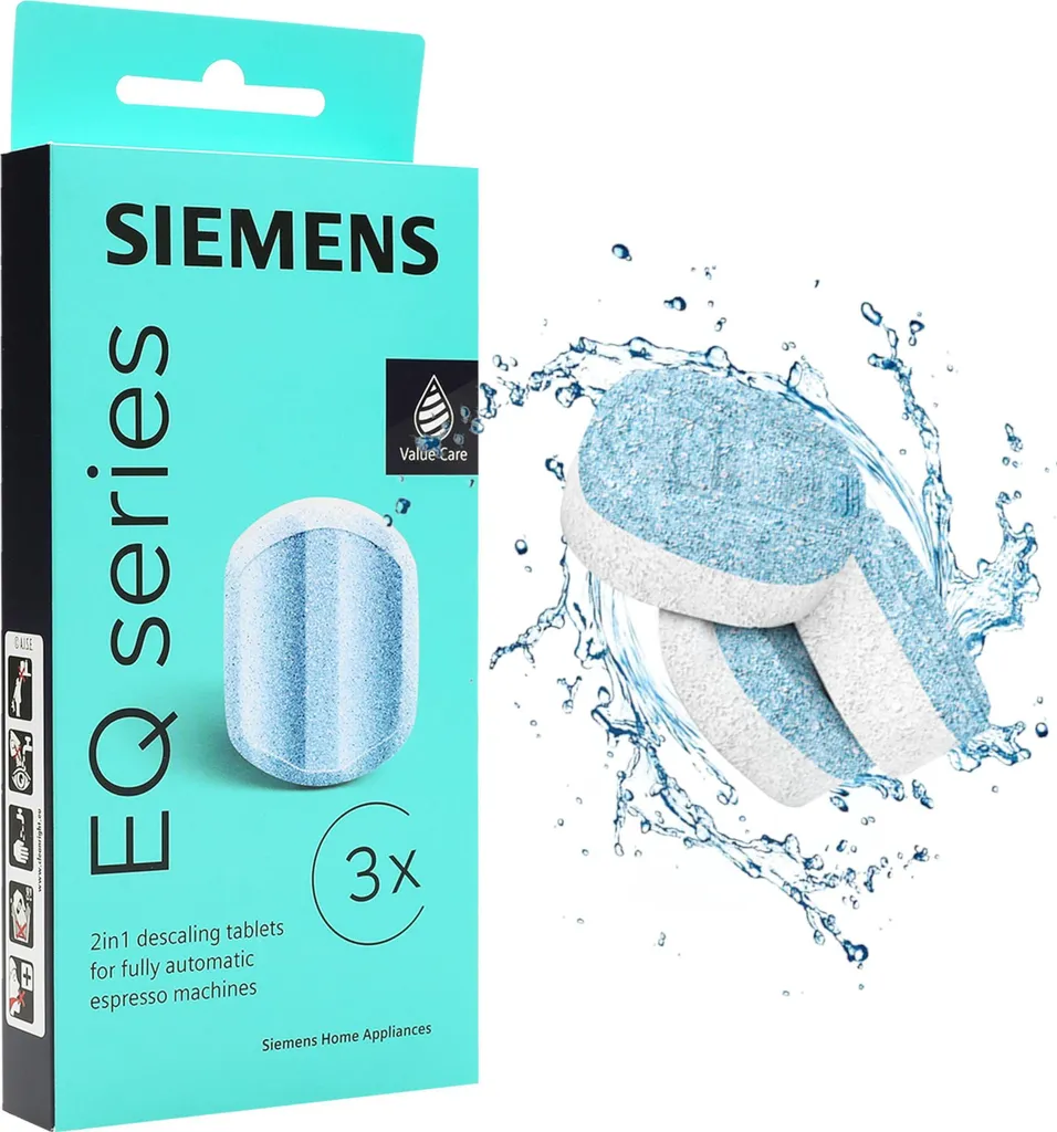 Kit d'entretien pour machine café Siemens et filtres AquaIntense - 11